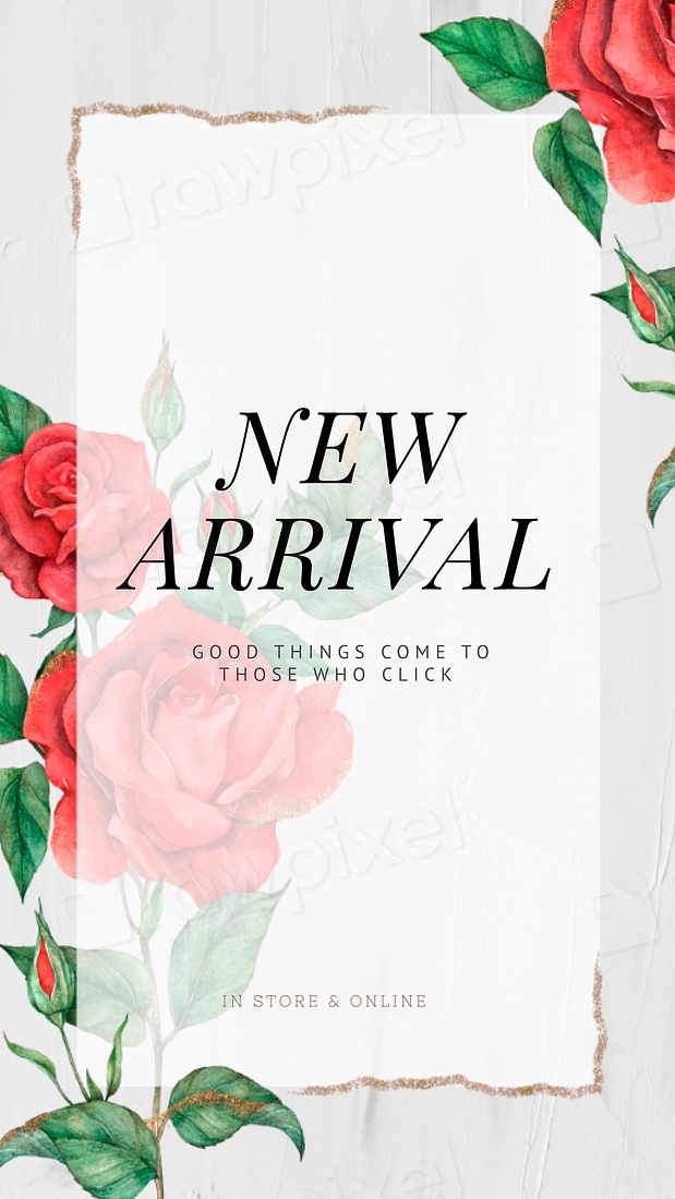 Red rose editable template vector | Premium Vector Template - rawpixel