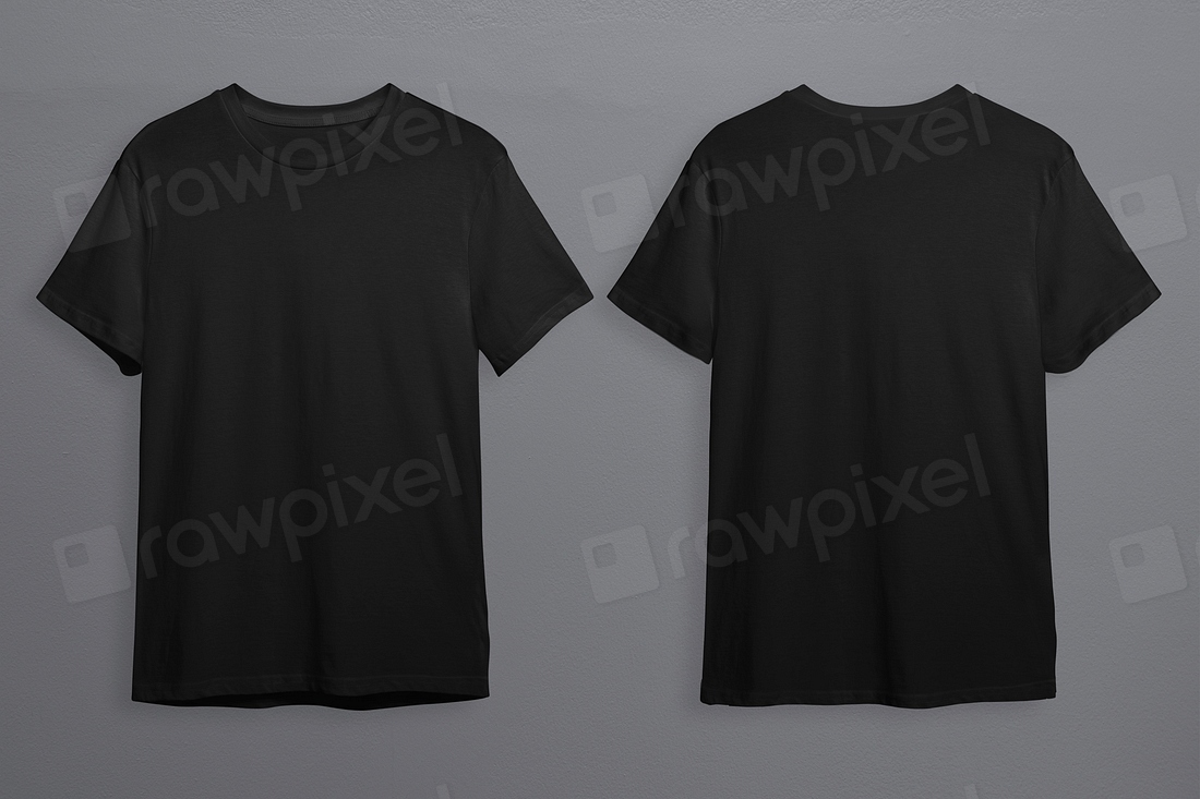 T-shirts mockup psd black | Premium PSD Mockup - rawpixel
