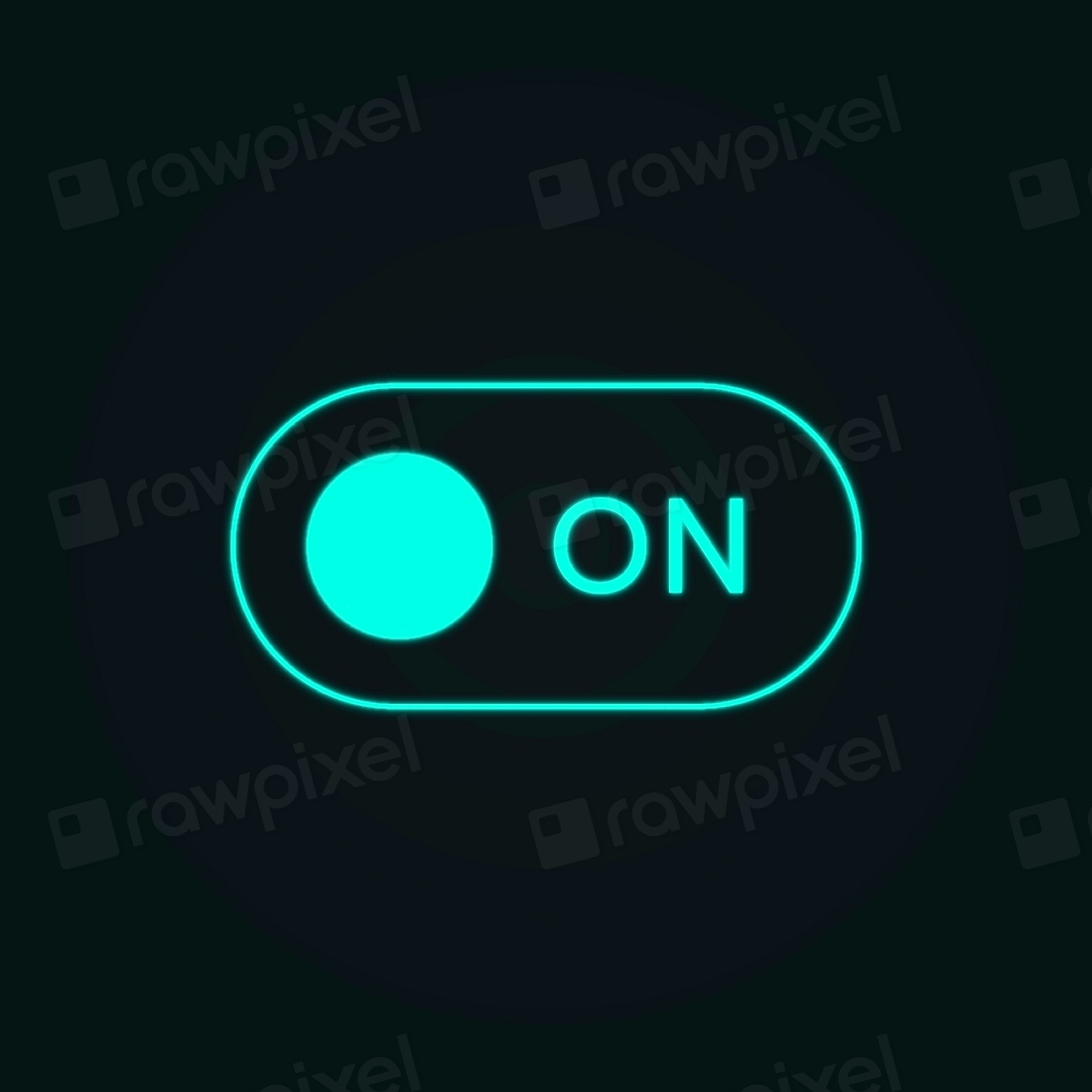 Neon on/off toggle switch button | Free Photo - rawpixel