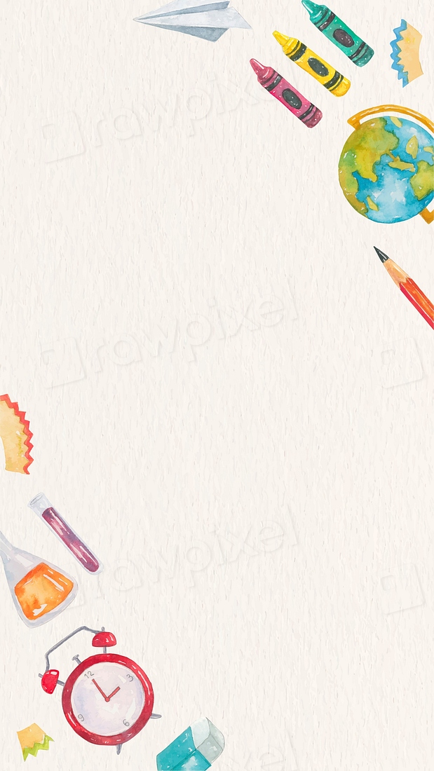 Education frame psd classroom objects | Premium PSD - rawpixel
