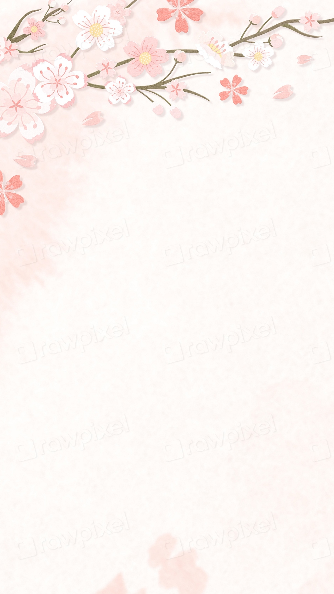 Pink flower phone wallpaper, pastel | Premium Photo - rawpixel