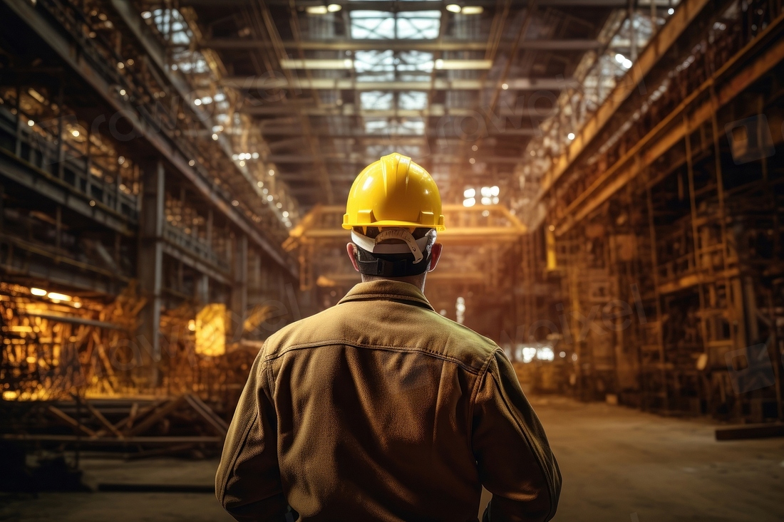 Factory architecture working hardhat. | Premium Photo - rawpixel