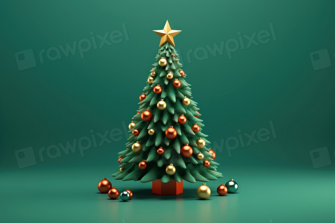 Christmas tree plant christmas tree. Free Photo Illustration rawpixel