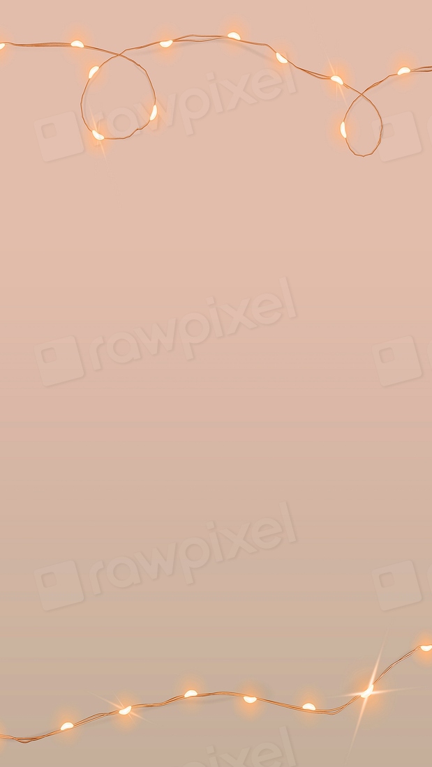 Aesthetic fairy lights iPhone wallpaper Premium Photo rawpixel
