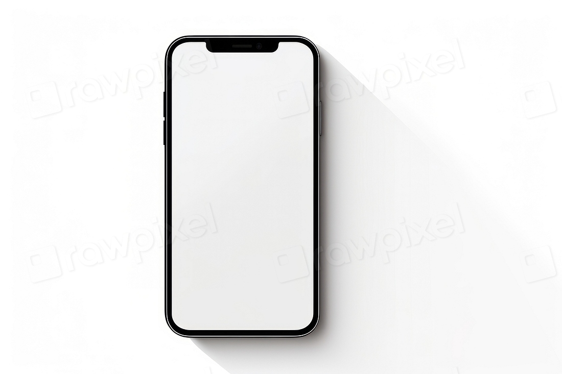 Smartphone mockup screen white background | Free Photo - rawpixel