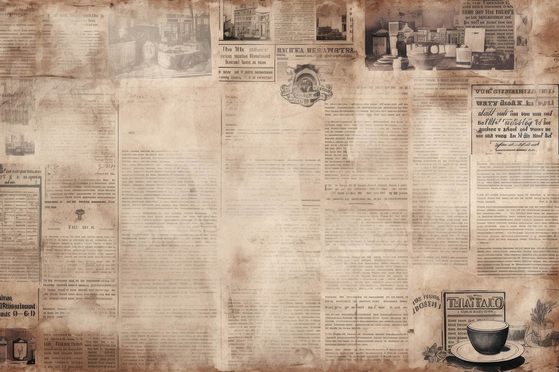 Coffee cafe newspaper backgrounds text Free Photo Illustration rawpixel