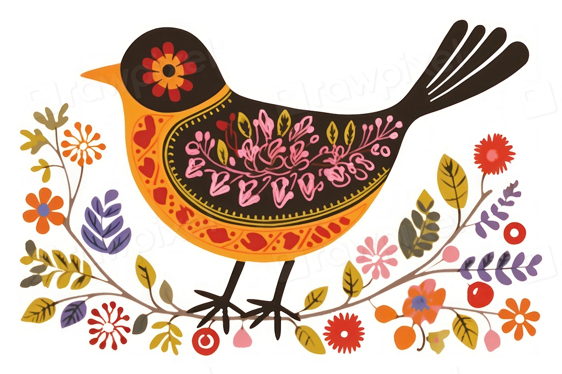 Bird art pattern animal. | Premium Photo Illustration - rawpixel