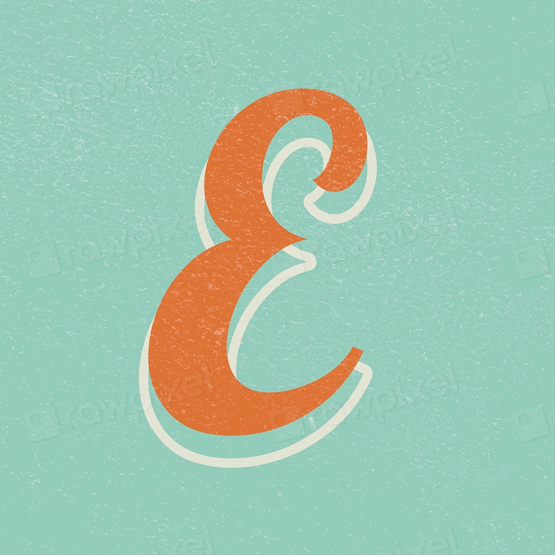 Letter B Retro Vintage Lettering | Premium PSD - Rawpixel