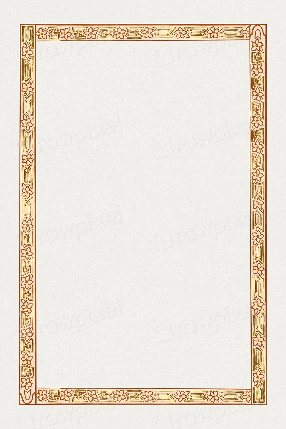 Art Nouveau Frame, Remixed Artworks 