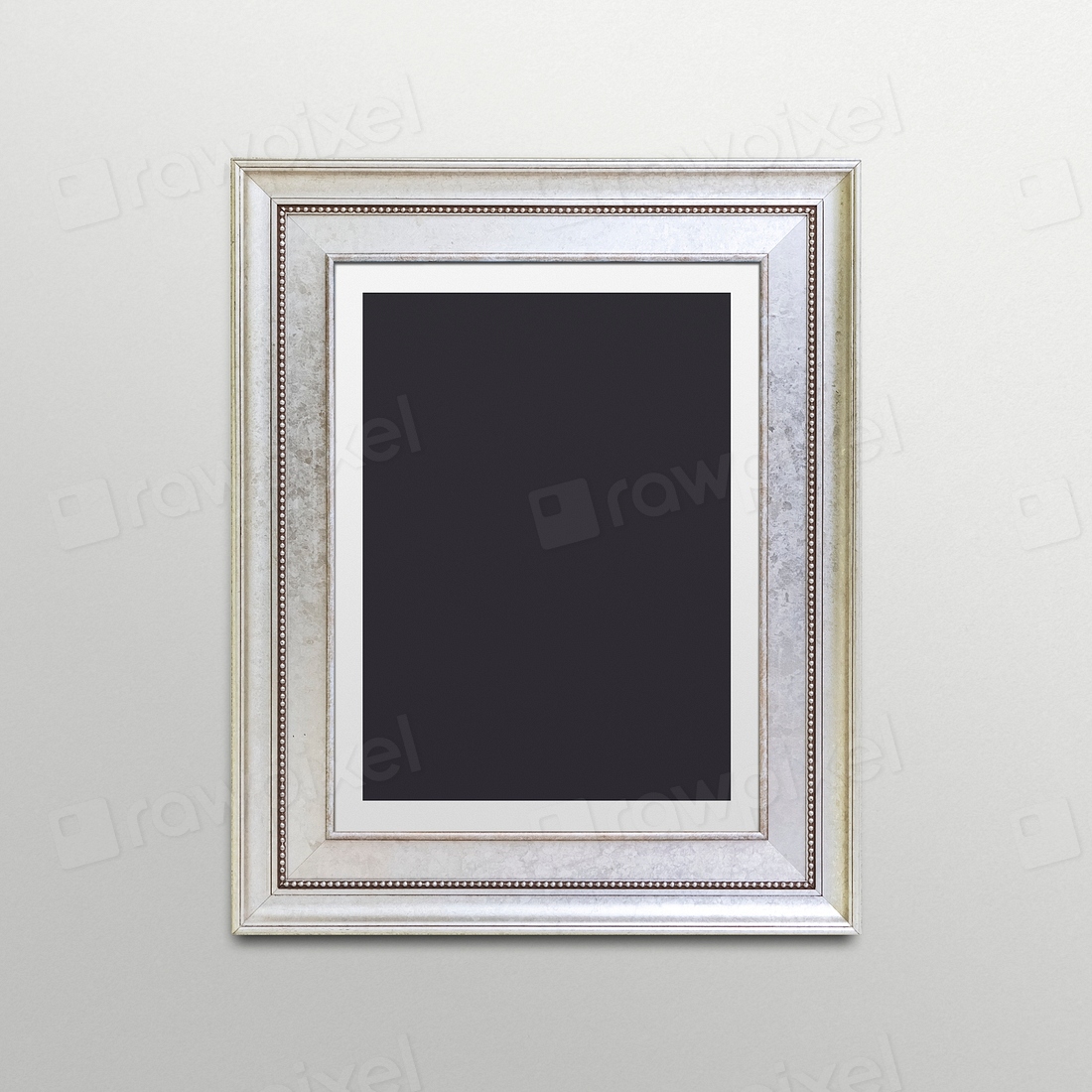 White picture frame mockup illustration | Premium PSD Mockup - rawpixel