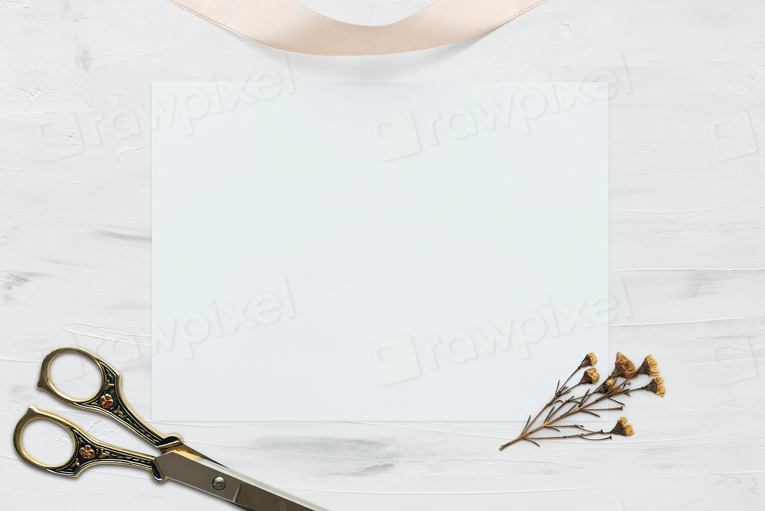 Blank plain white paper template | Premium PSD Mockup - rawpixel