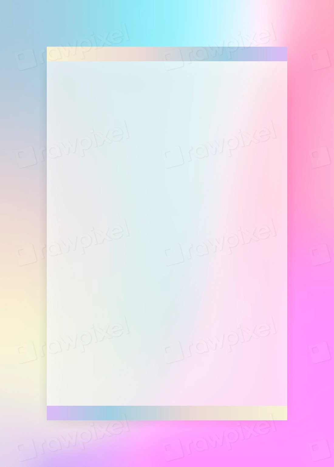 Blank colorful card design vector | Premium Vector - rawpixel