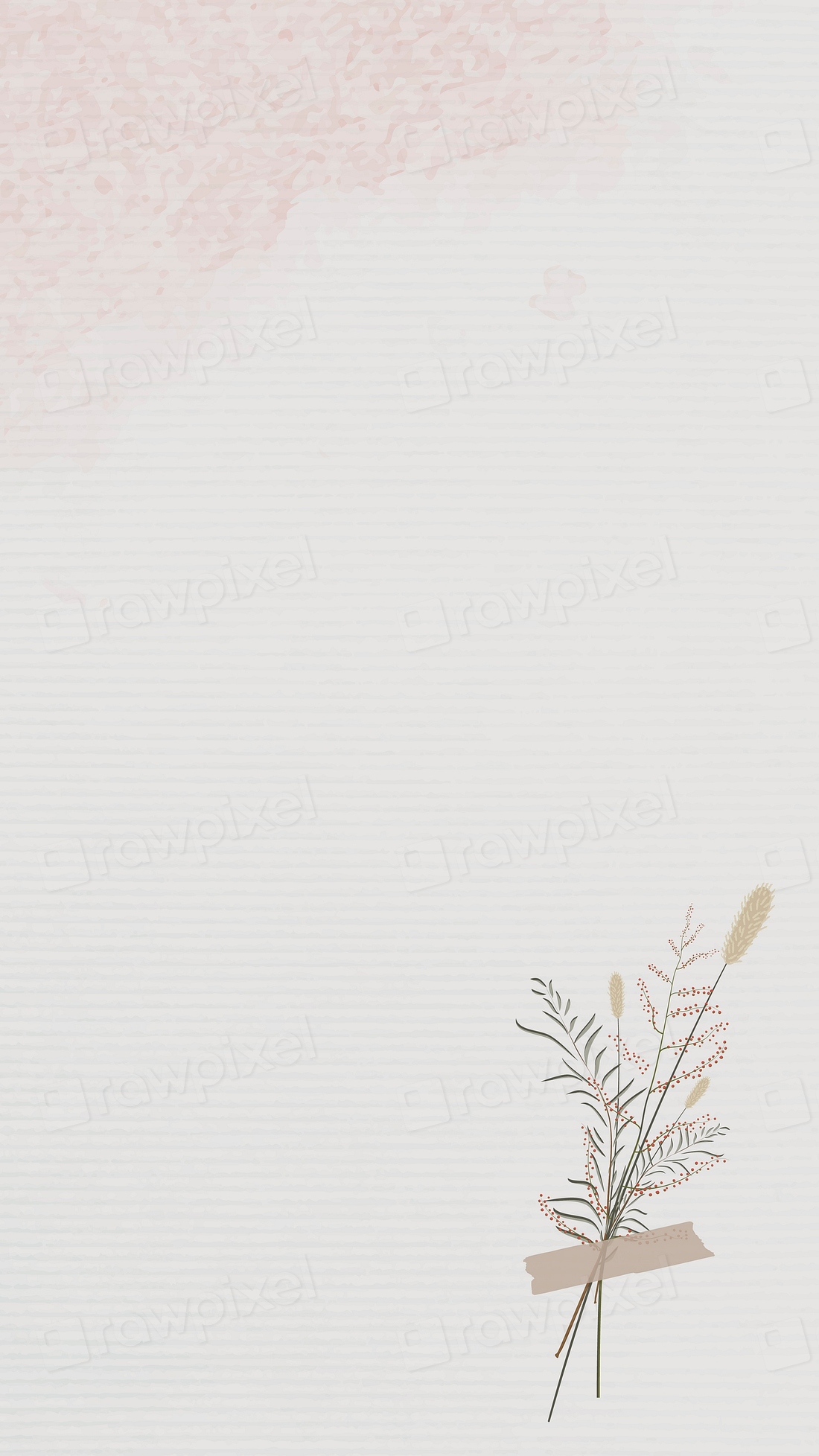 Vintage leaves design background mobile | Premium Vector - rawpixel