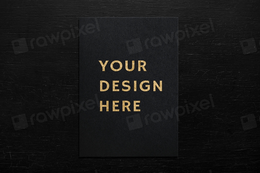 Black paper wooden background | Premium PSD - rawpixel