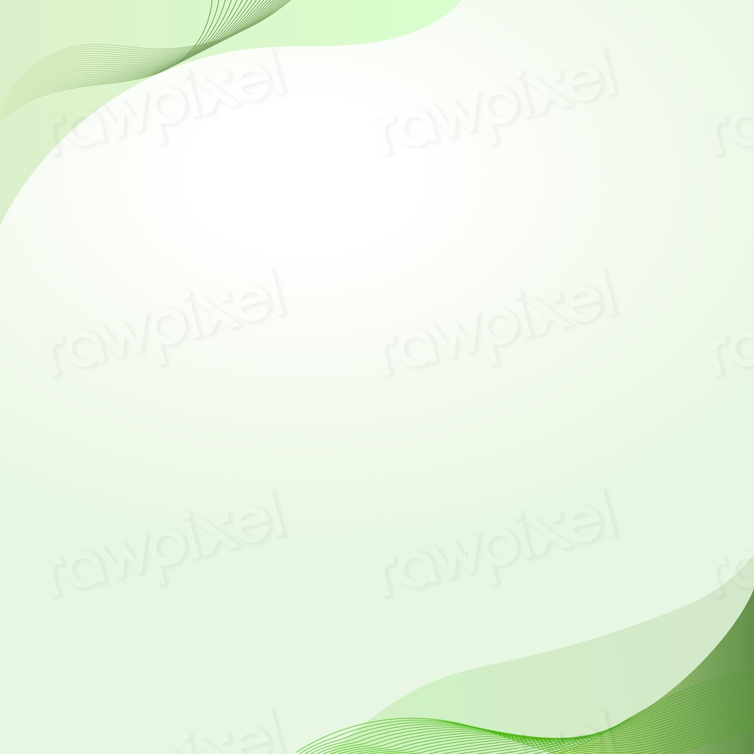 Green curve frame template vector | Premium Vector - rawpixel