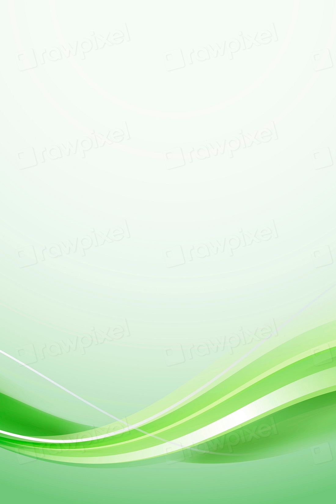 Green curve frame template vector | Premium Vector - rawpixel