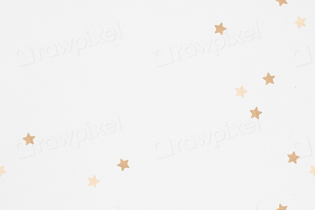 White background gold stars pattern | Premium PSD - rawpixel