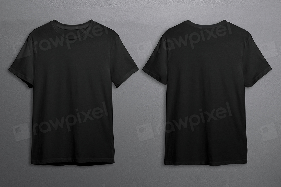 Black t-shirts with copy space | Premium Photo - rawpixel