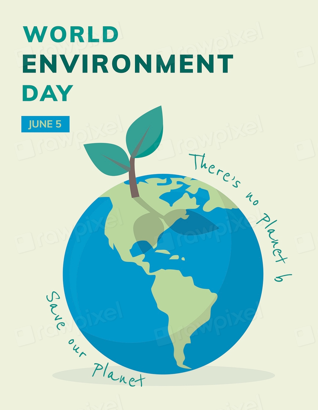 World environment day psd poster | Premium PSD Template - rawpixel