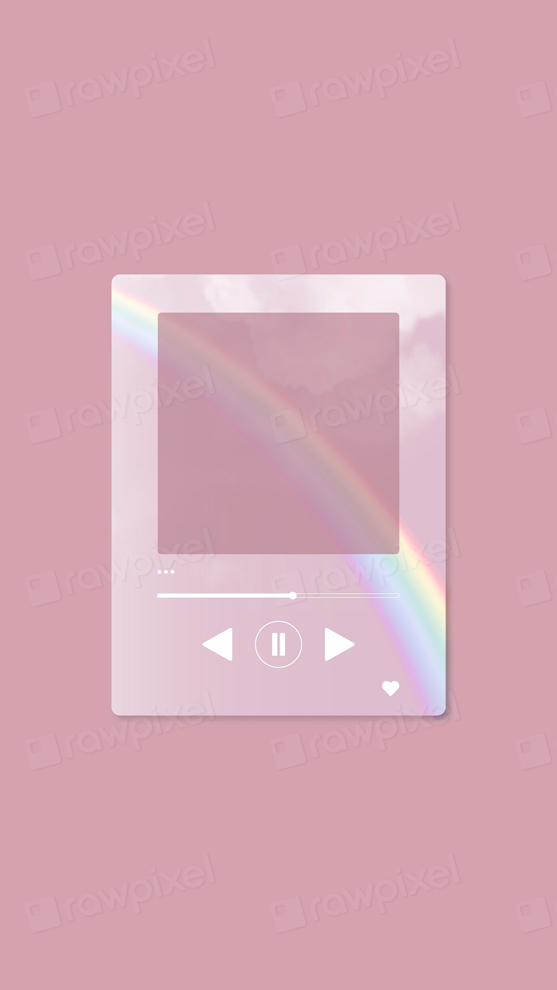 Pink aesthetic music player Instagram | Free Photo - rawpixel