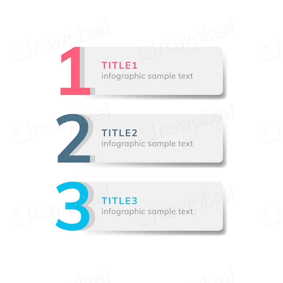 Numbered list business element vector premium vector rawpixel