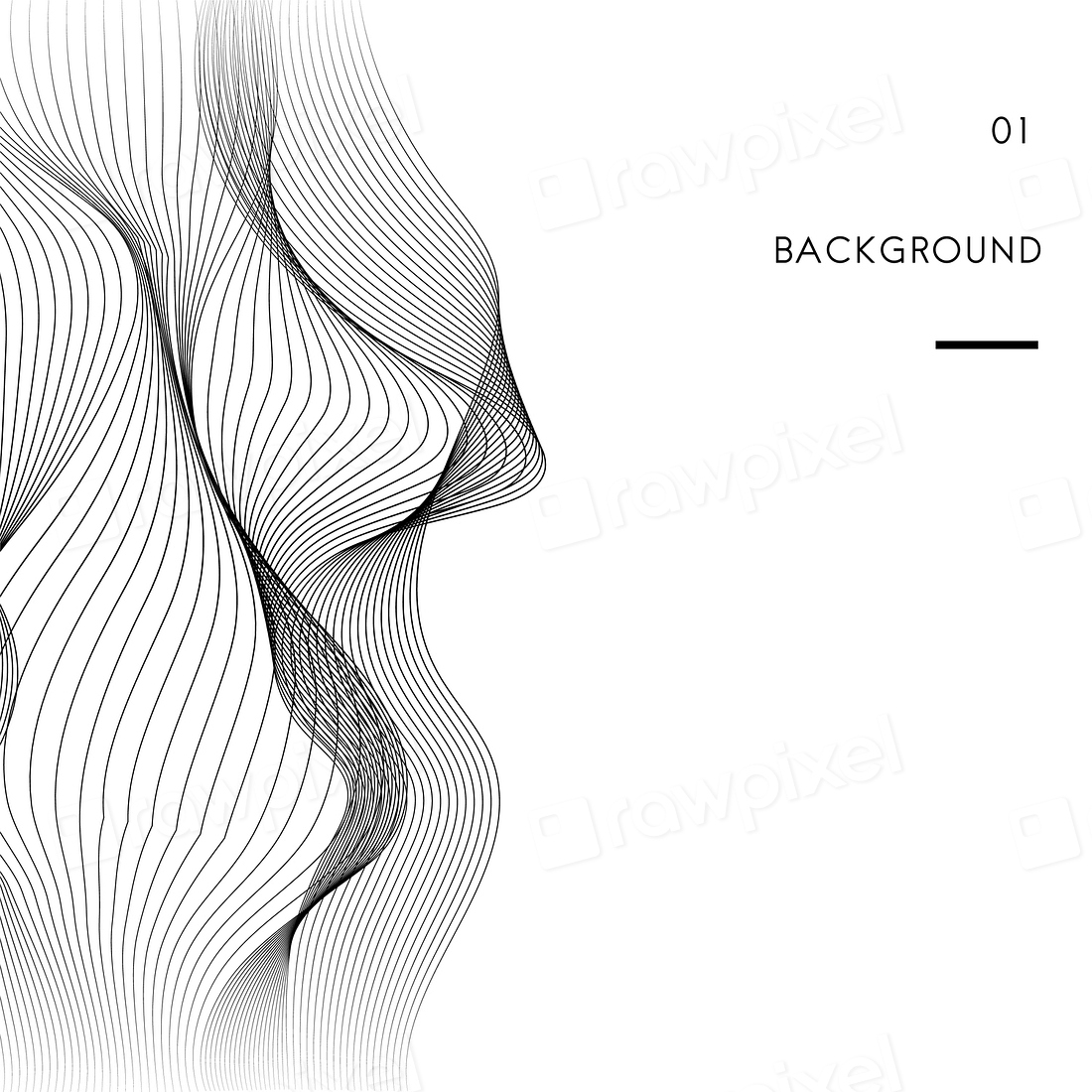 Data visualization dynamic wave pattern | Premium Vector - rawpixel
