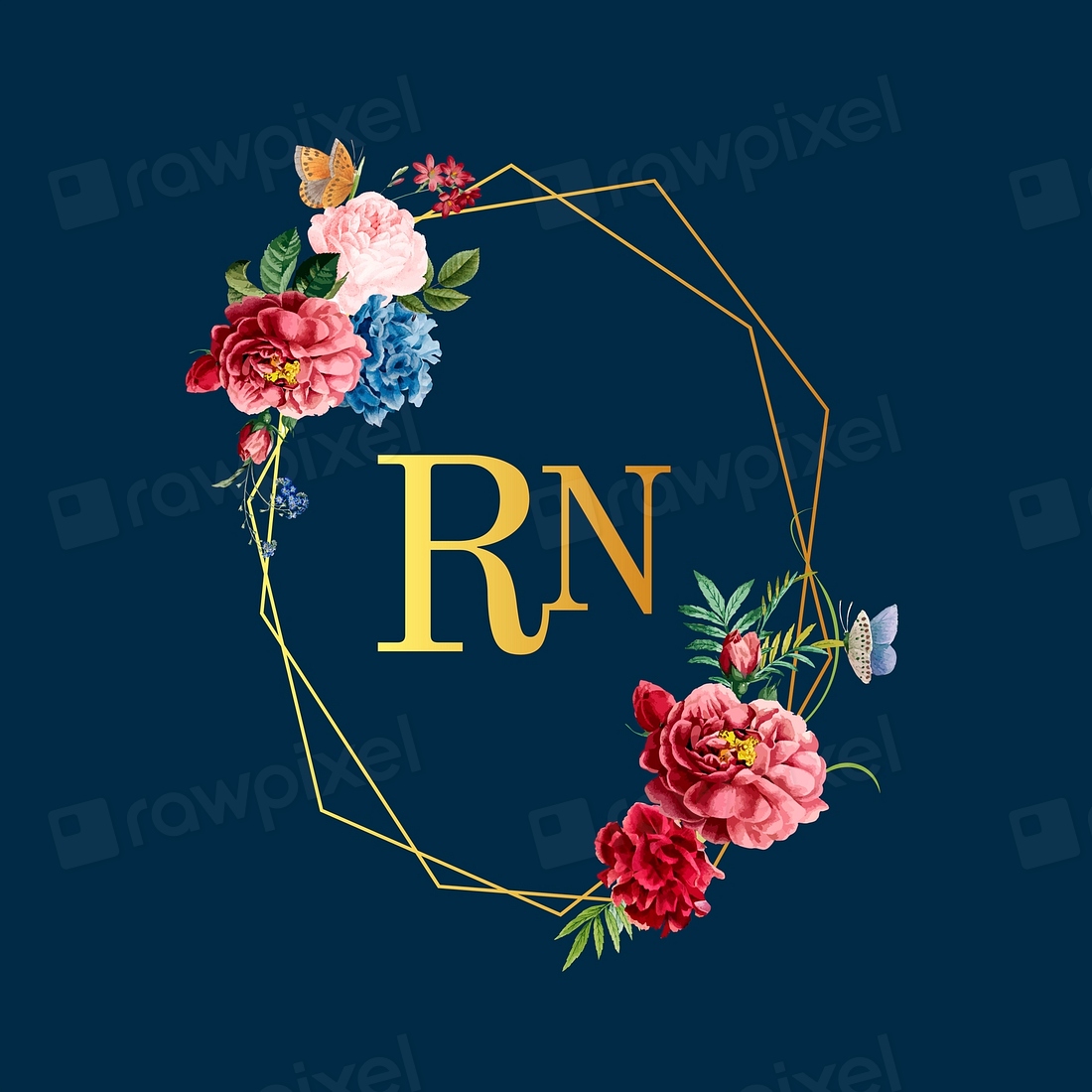 Wedding Invitation Floral Card Illustration Premium Vector Rawpixel