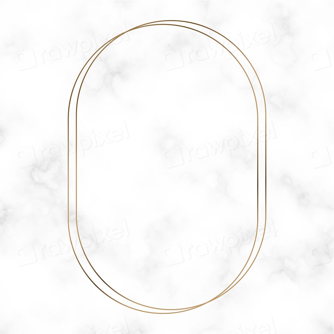 Golden Oval Frame Template Vector Premium Vector Rawpixel