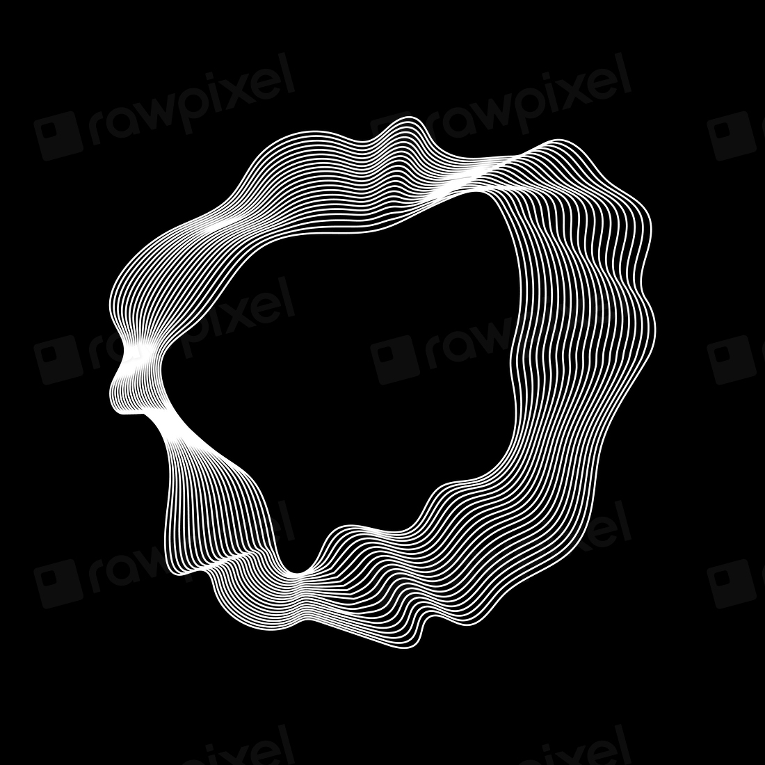 White abstract map contour lines | Premium Vector - rawpixel