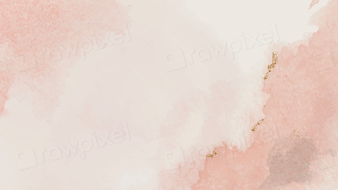 Aesthetic pink desktop wallpaper, watercolor | Premium Photo - rawpixel