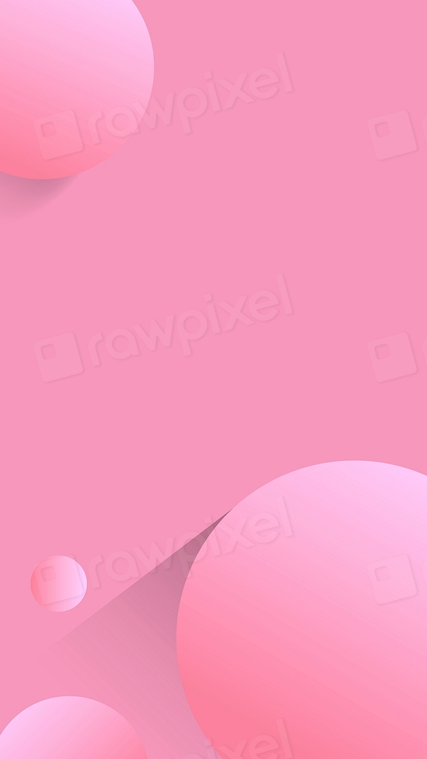 Round pink abstract background vector | Premium Vector - rawpixel
