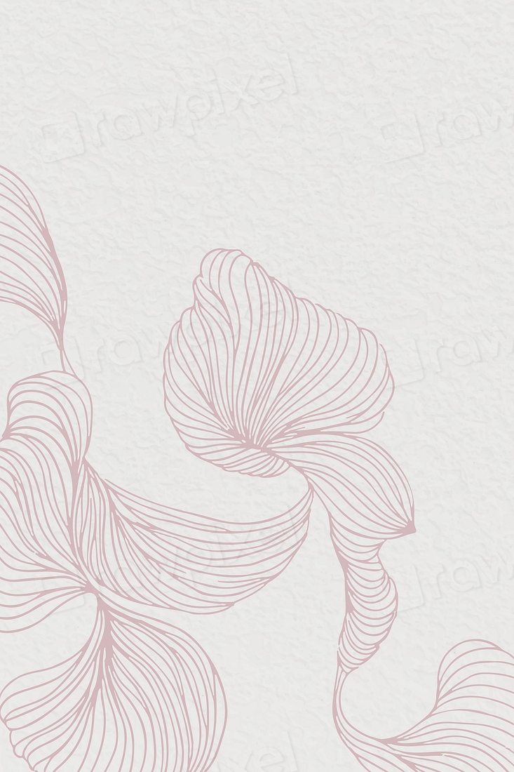 Pink floral abstract frame vector | Premium Vector - rawpixel