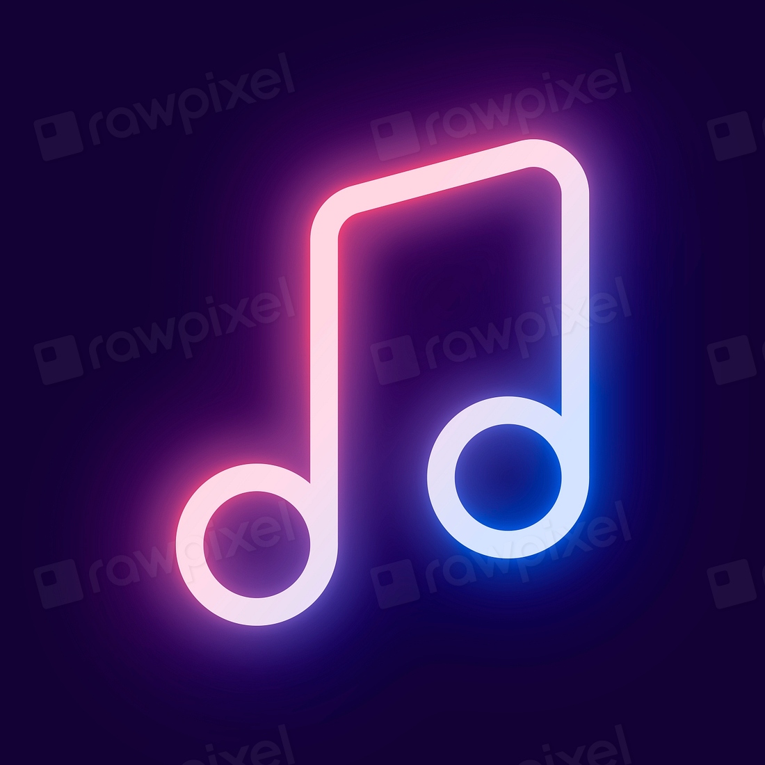 Music Note Icon Pink Psd 