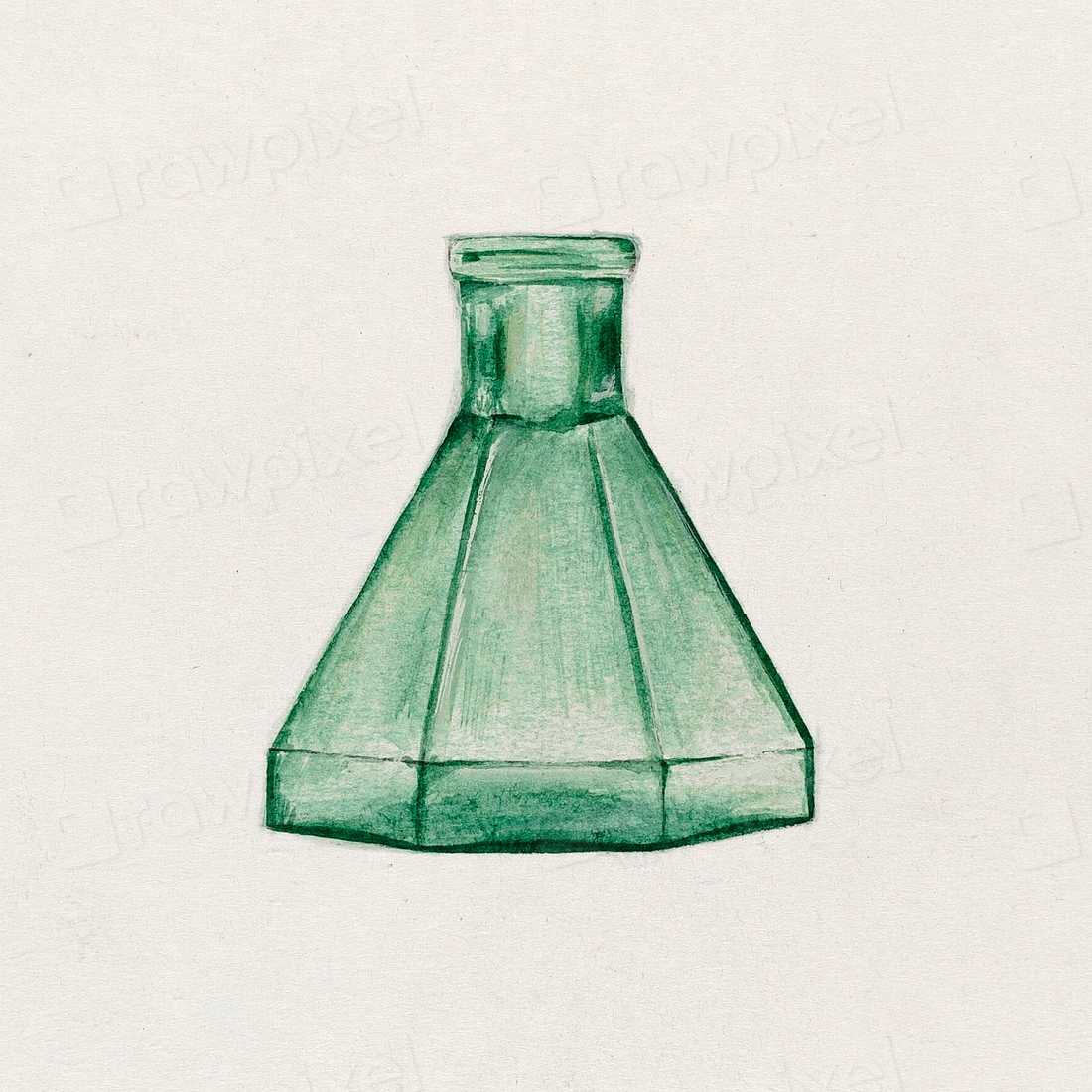 Ink Well (ca.1936) Anthony Zuccarello. Free Photo Illustration rawpixel