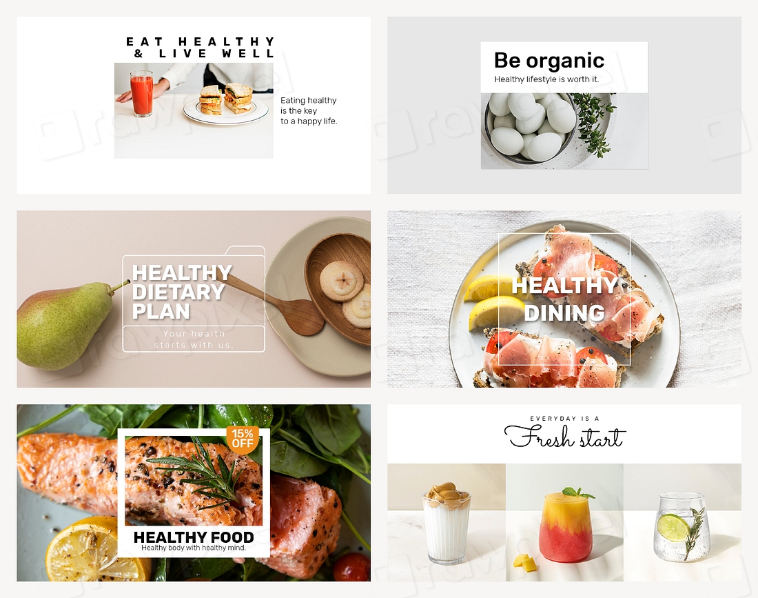 Healthy food banner template psd | Premium PSD - rawpixel