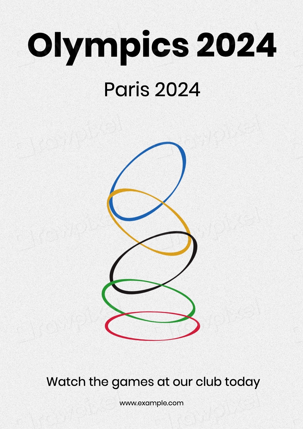 2024 Olympics poster template Premium Editable Template rawpixel