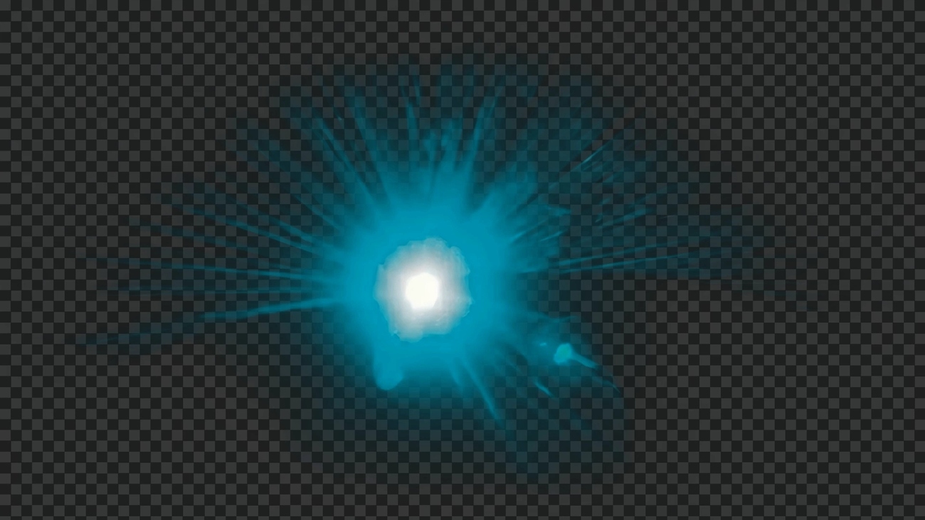 Radiant teal abstract light burst | Free Transparent Video - rawpixel