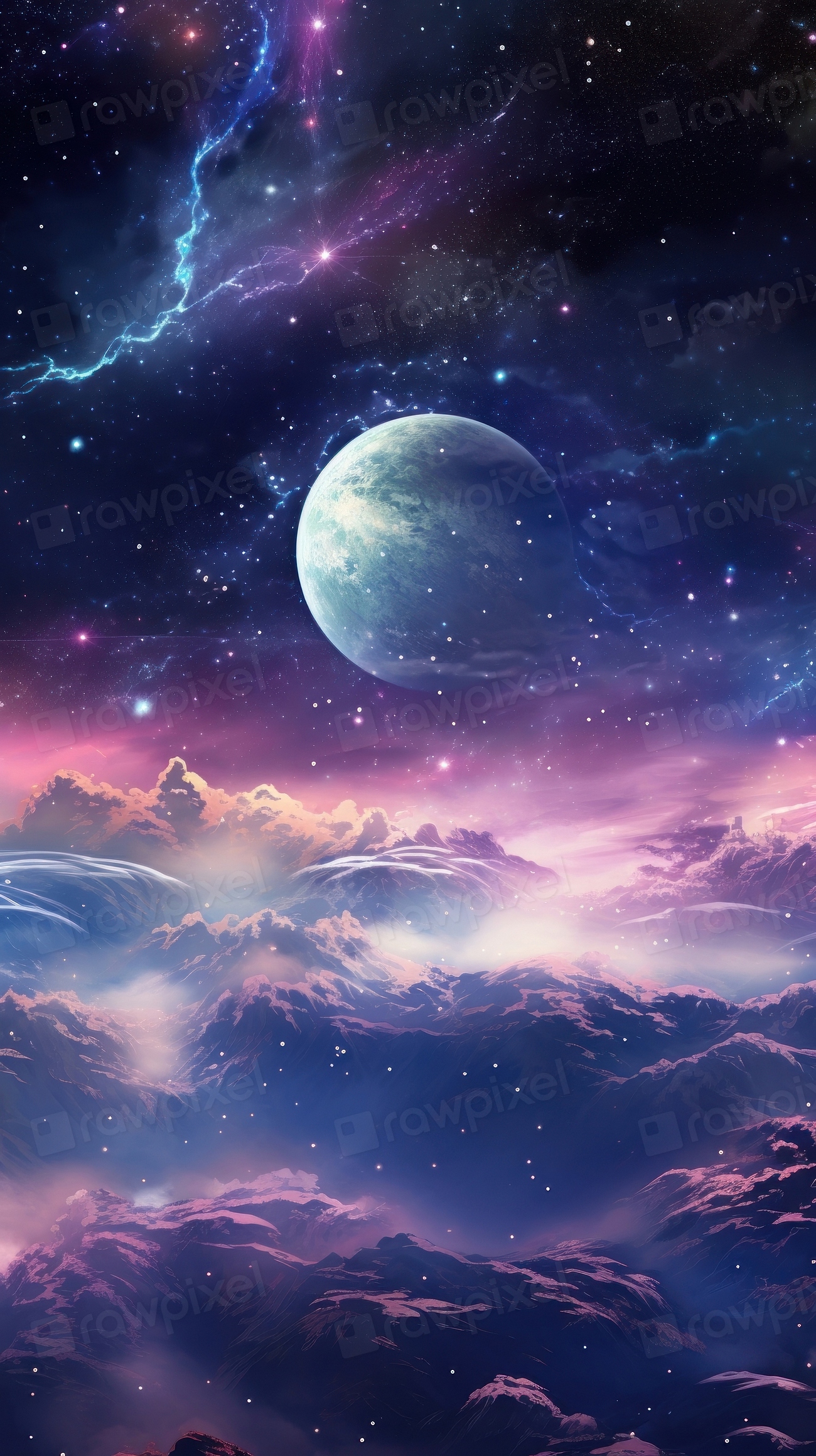 Galaxy space background astronomy universe | Free Photo Illustration ...