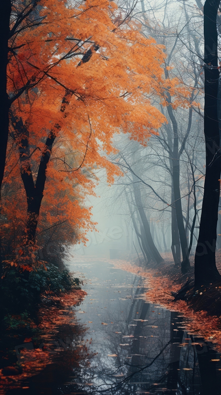 Autumn trees landscape outdoors nature. | Free Photo - rawpixel