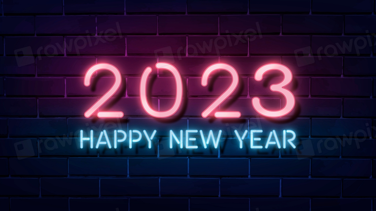 2023 neon HD wallpaper, high | Premium PSD - rawpixel