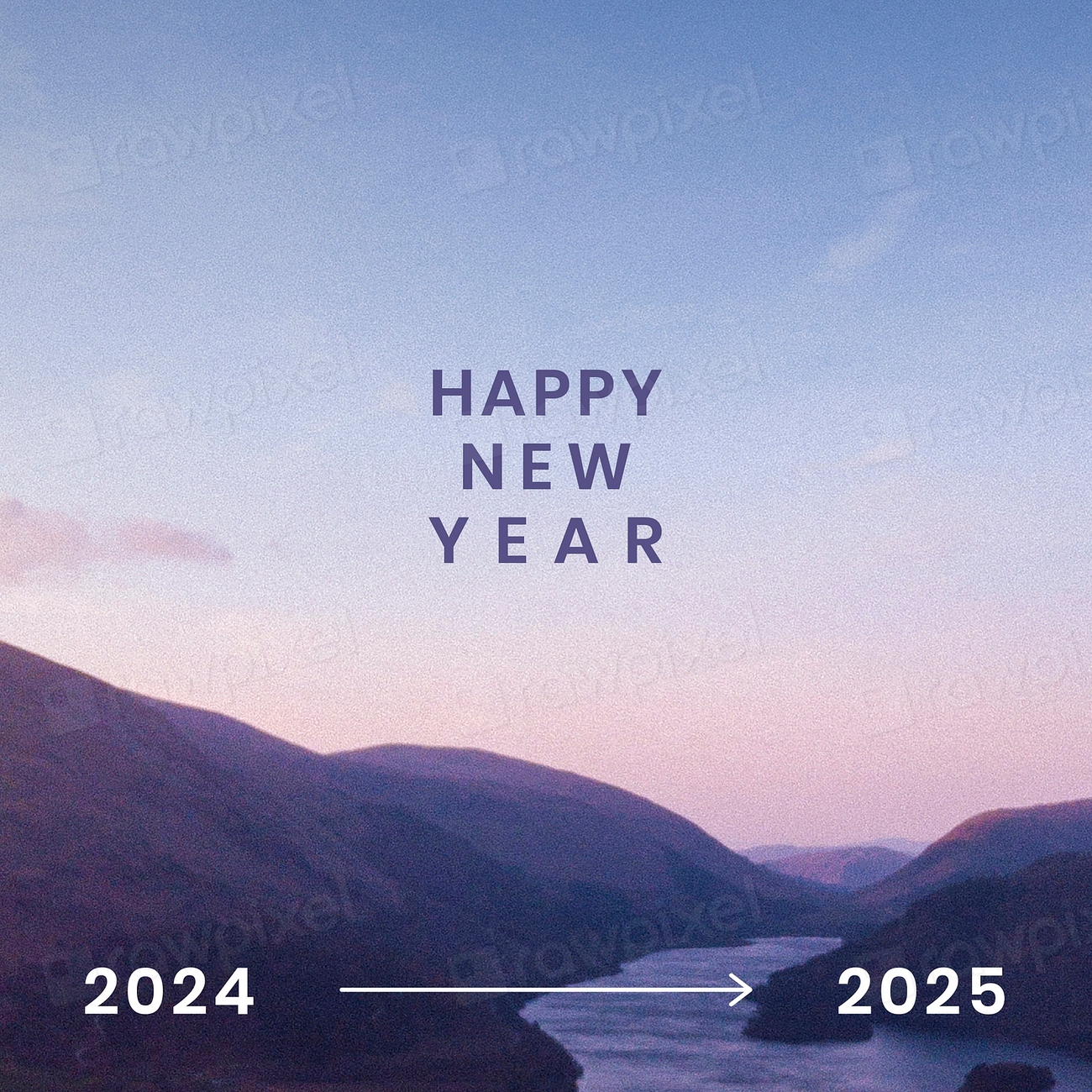 Aesthetic new year 2025 greeting, Free Photo rawpixel