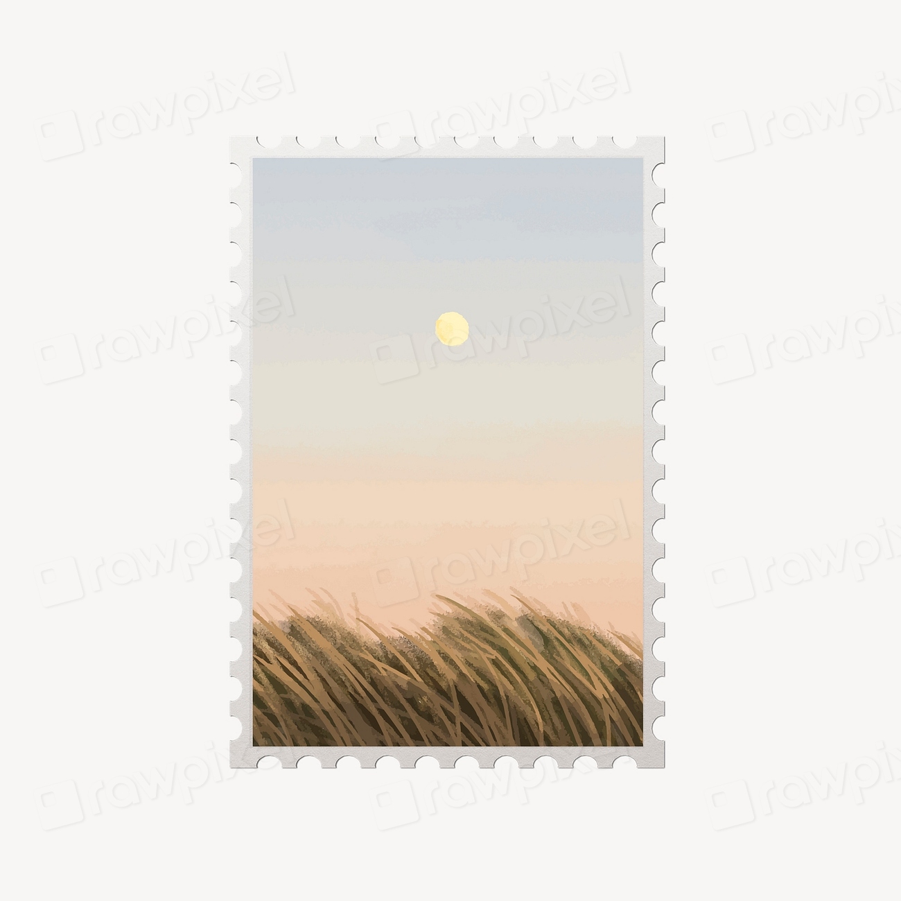 Nature postage stamp, aesthetic design | Premium Photo - rawpixel