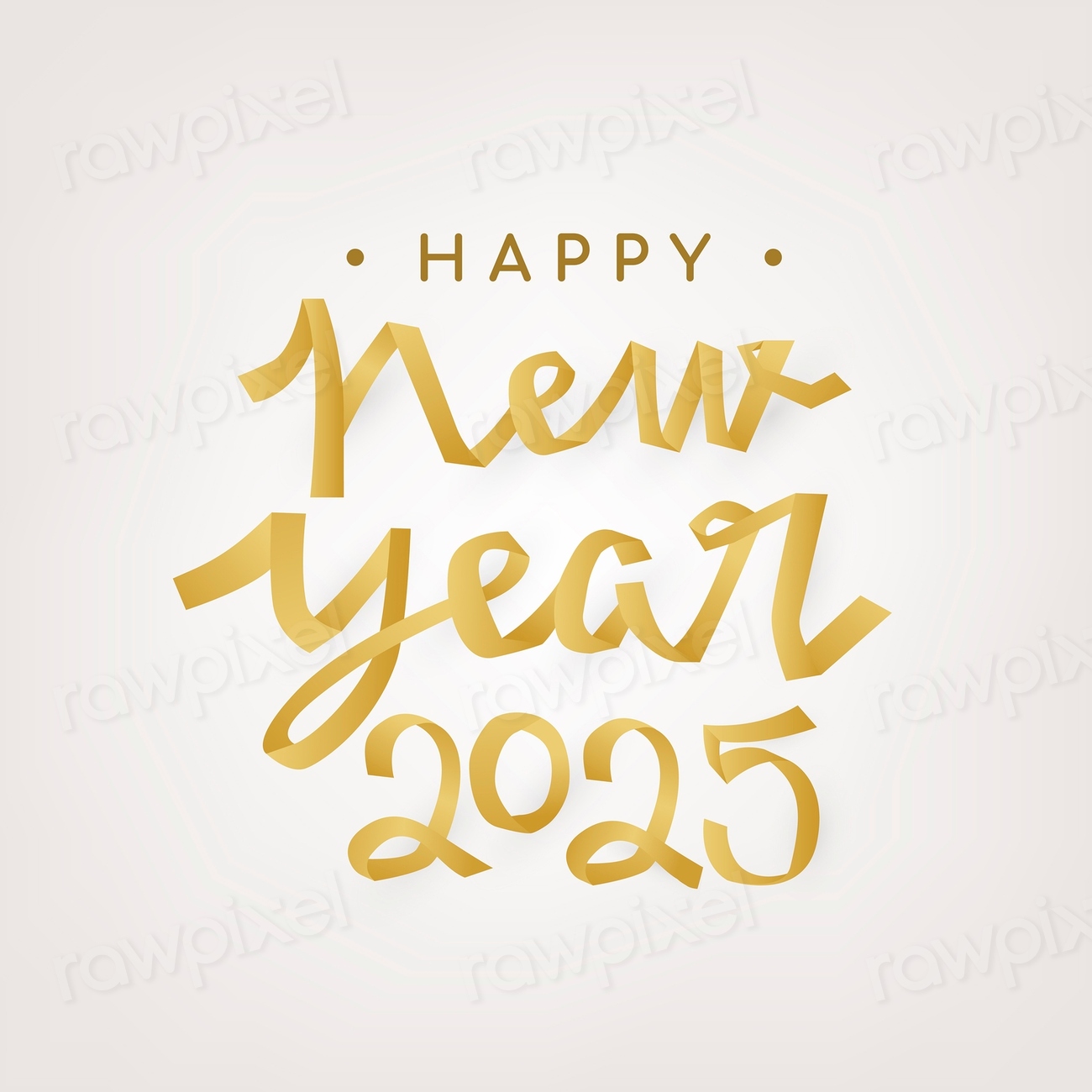 happy-new-year-2025-gold-free-photo-rawpixel