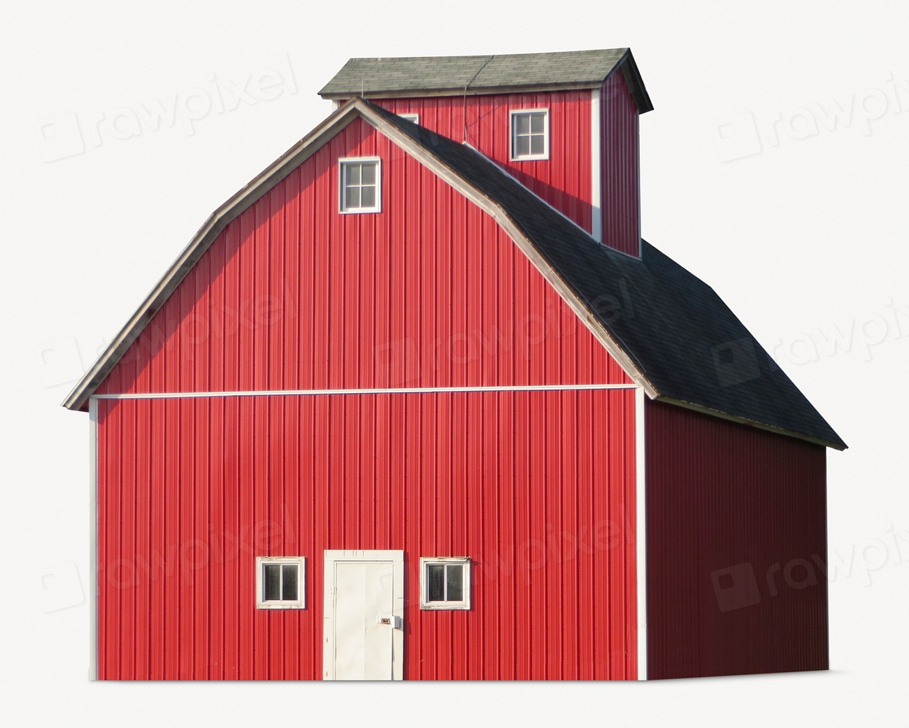 Red barn sticker, farm architecture | Premium PSD - rawpixel