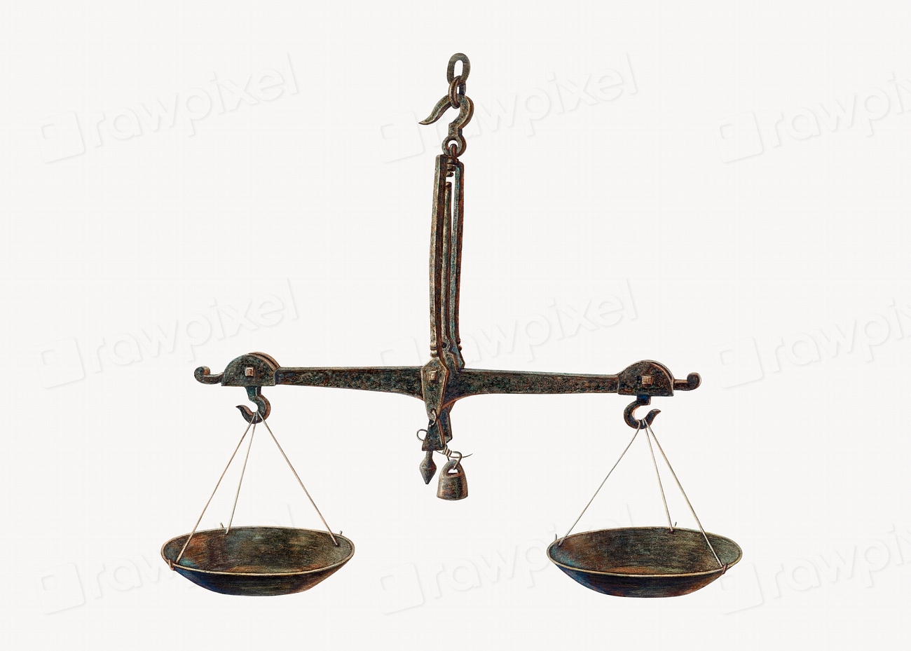 Balance scale, measurement design Premium Photo rawpixel
