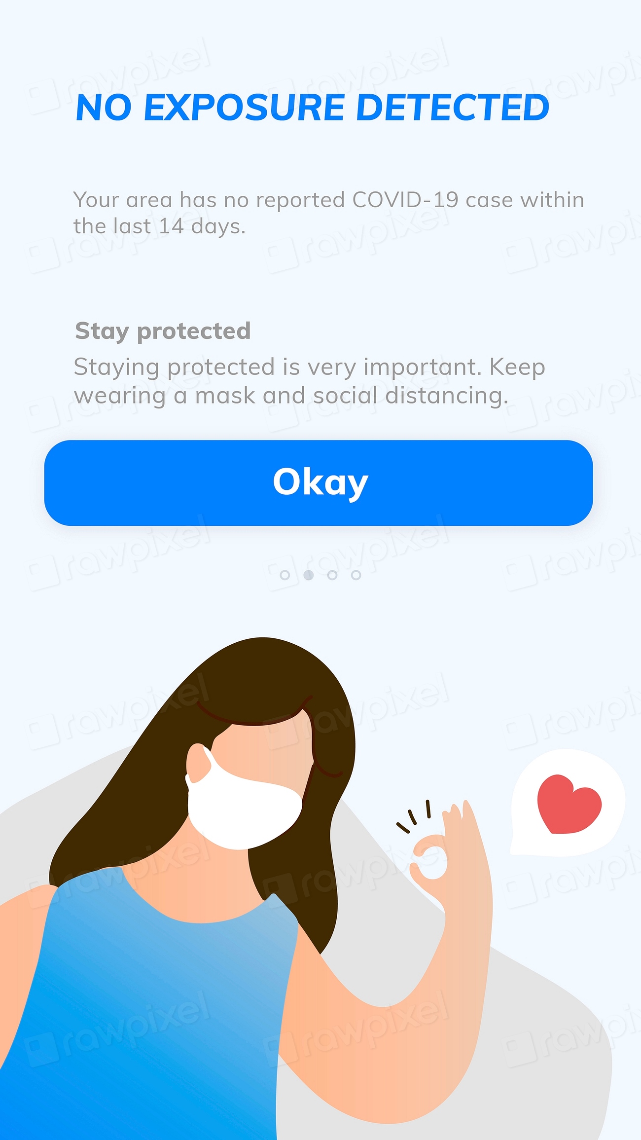 covid-19-notifications-app-template-vector-free-vector-rawpixel