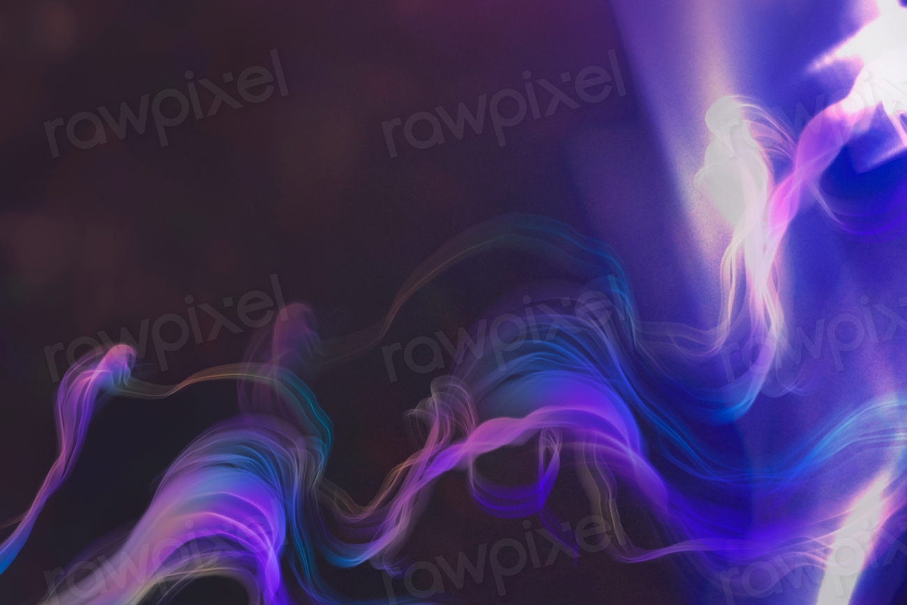 Aesthetic Purple Smoke Banner Background