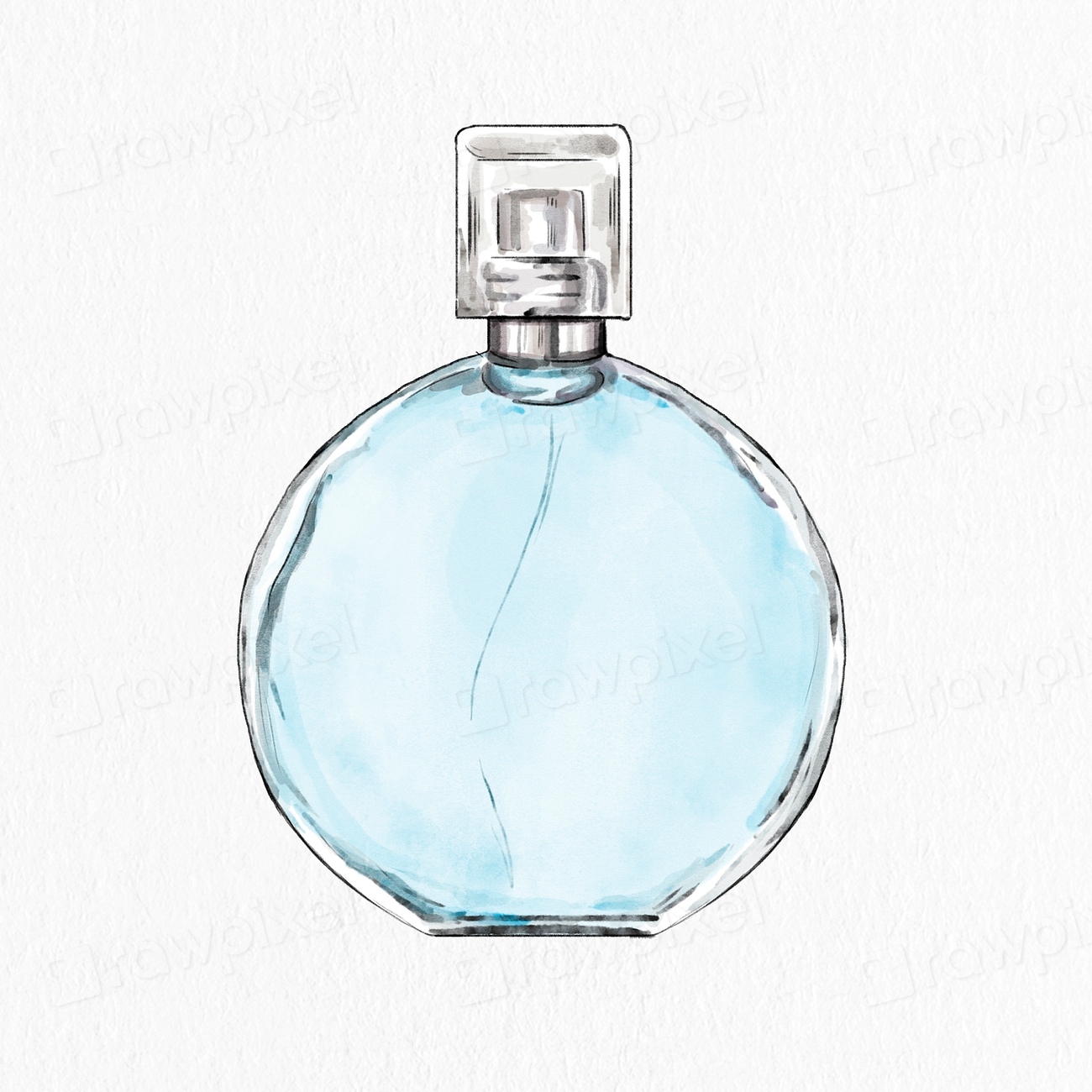Hand drawn women's perfume bottle | Free Photo Illustration - rawpixel