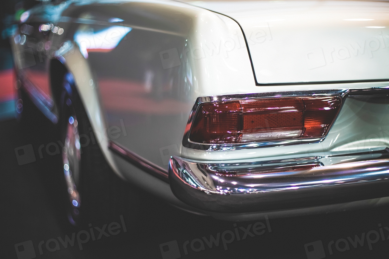 Rear of a vintage car | Free Photo - rawpixel