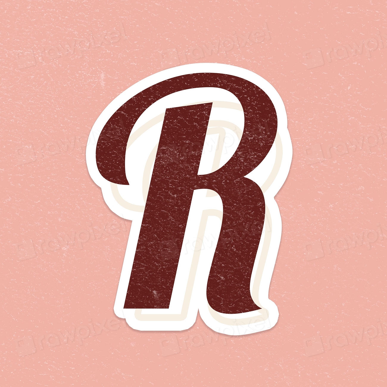 Letter R font printable z | Premium PSD - rawpixel